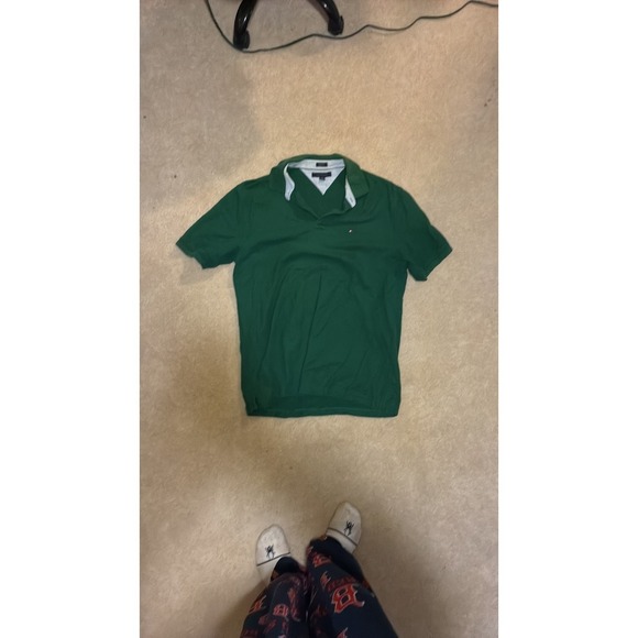 Tommy Hilfiger Other - Tommy Hilfiger Custom Fit Green Polo Shirt XXL
